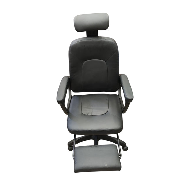 Silla Oficina Gamer Reclinable con Soporte Lumbar Reposa Pies