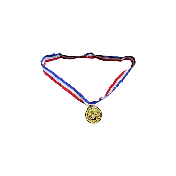 Pack 12 medallas deportivas de Oro, plata y bronce