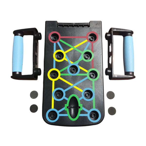 Tabla de flexiones para entrenamiento portátil antideslizante