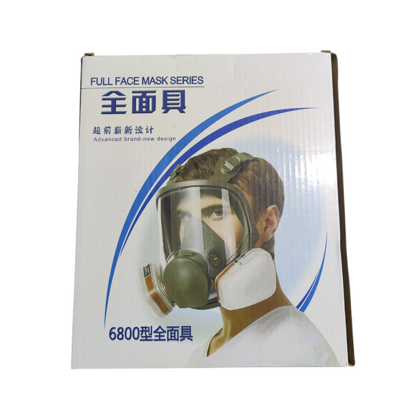 6800 Mascarilla facial completa antigas respiratorio