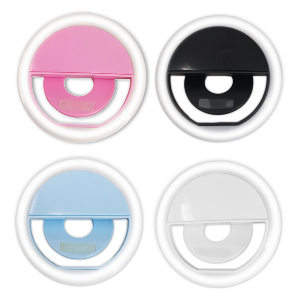 Aro de Luz Recargable para Celular selfie light