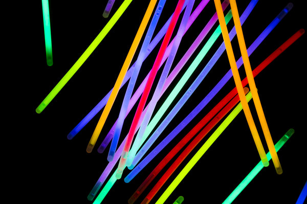 Pulseras Neon Fluorescente Fiesta Dj Boda Pack 45 pz surtido