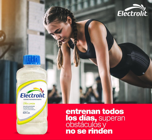 Pack2 caja Electrolito Lima-limon 24 botellas 625 ML