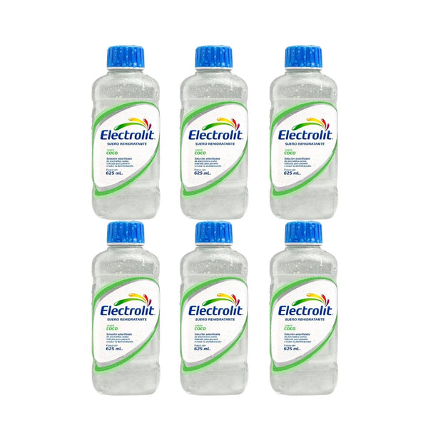 Pack2 caja Electrolito coco 24 botellas 625 ML