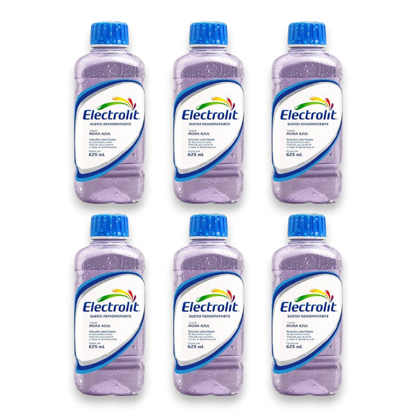 Pack2 caja Electrolito mora azul 24 botellas 625 ML