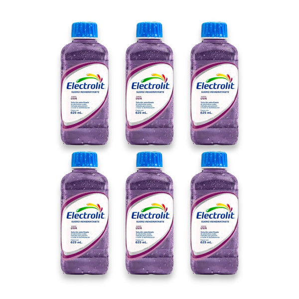 Pack2 caja Electrolito uva 24 botellas 625 ML