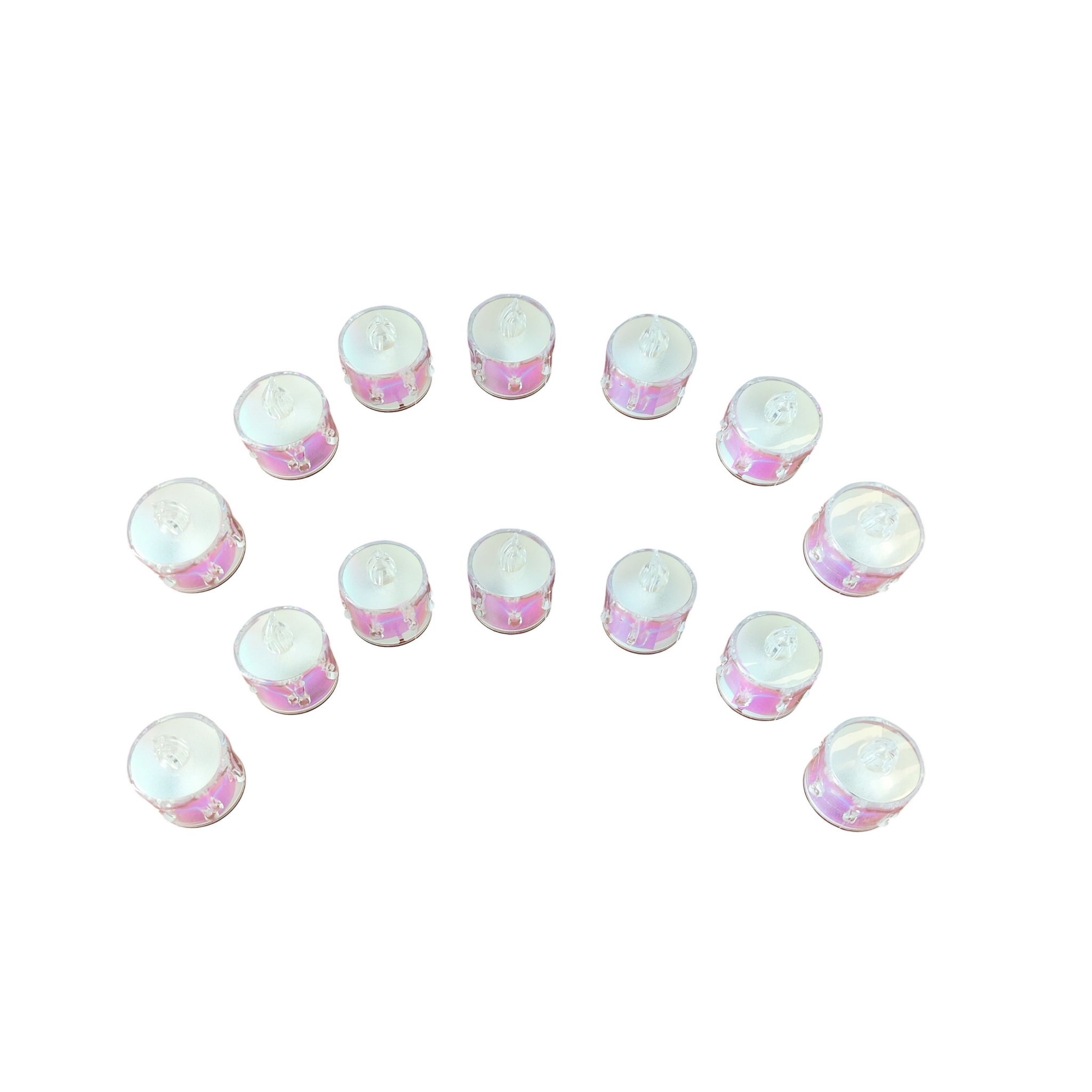 24 mini velas luz led decorativas para el hogar