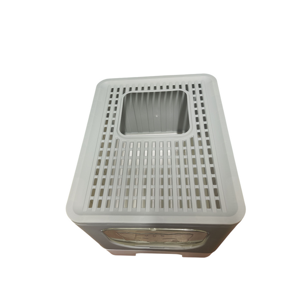 Caja De Arena Para Gatos Grande Plegable con Pala