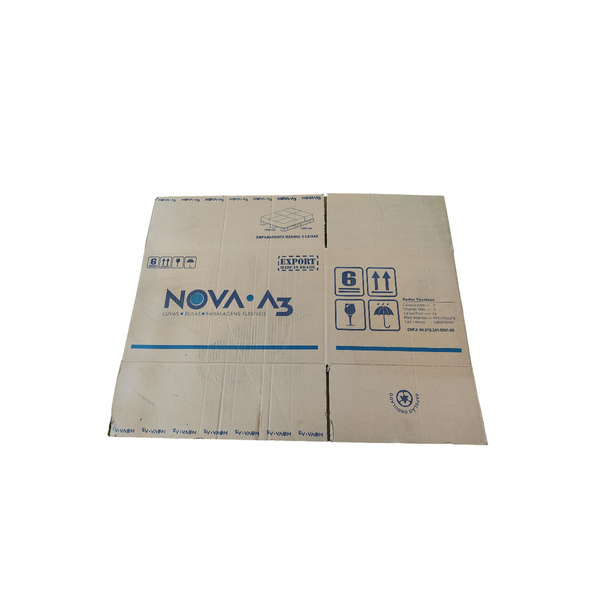 Pack 5 Caja para paqueteria cartón Kraft 46 x31x28 cm