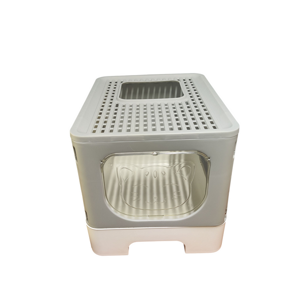 Caja De Arena Para Gatos Grande Plegable con Pala