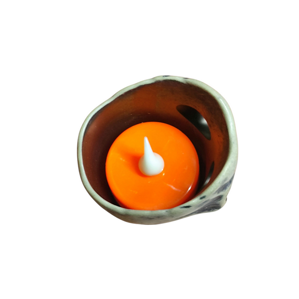 Pack 12 luces led calavera decorativa para halloween