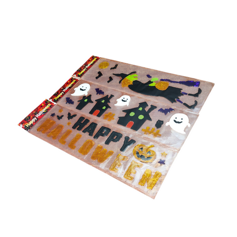 Pegatinas decorativas Halloween para puertas y ventanas I/E