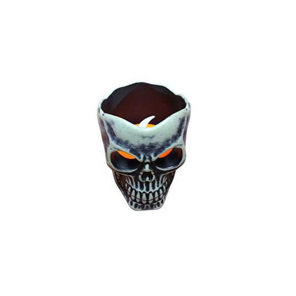 Pack 12 luces led calavera decorativa para halloween