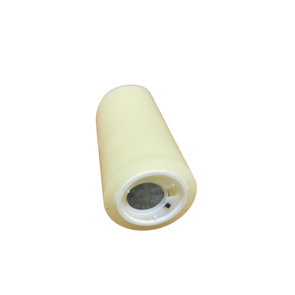 Vela luz led decorativa de plastico 10cm
