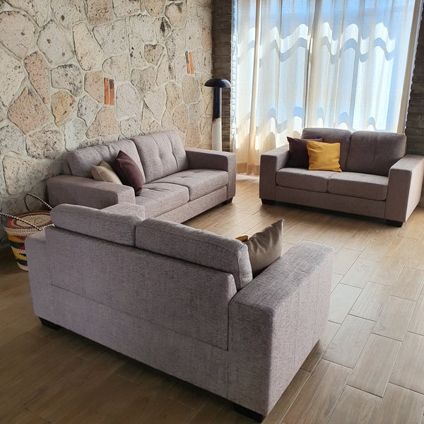 Sofa 2 Personas Moderno Couch Sillon F19 2s Importacion.