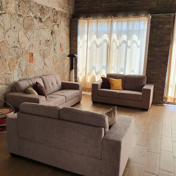 Sofa 2 Personas Moderno Couch Sillon F19 2s Importacion.