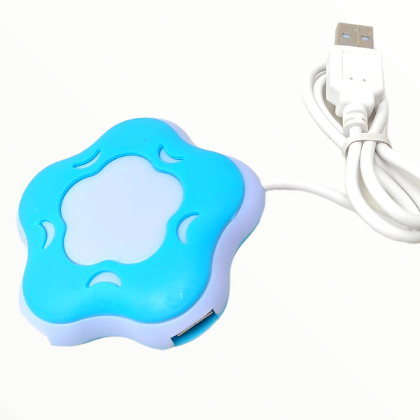 Usb Hub Multiconector Puertos Usb 2.0 Marca Rider Estrella