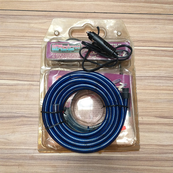 ROLLO TIRA LED PARA INTERIOR DE AUTO AZUL ROJO