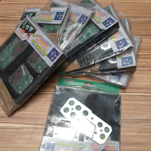 SET DE PEDALES PARA AUTO CON LUCES LED.