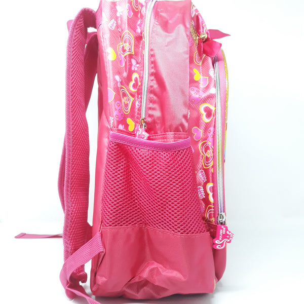 Mochila Niña Golden Kids Gatita  Kub108 Con Lapicera