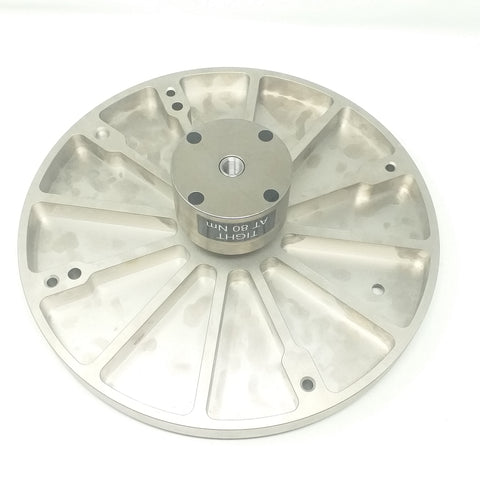 Spiral Base Y Plato 180 F Para Torno Acero Inoxidable Tight At 80 Nm