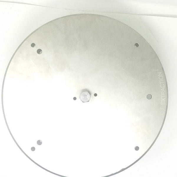 Spiral Base Y Plato 180 F Para Torno Acero Inoxidable Tight At 80 Nm
