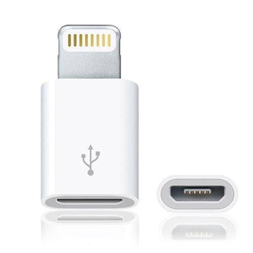 Paquete 50pzas Adaptadores genericos compatibles Lightning. A V8