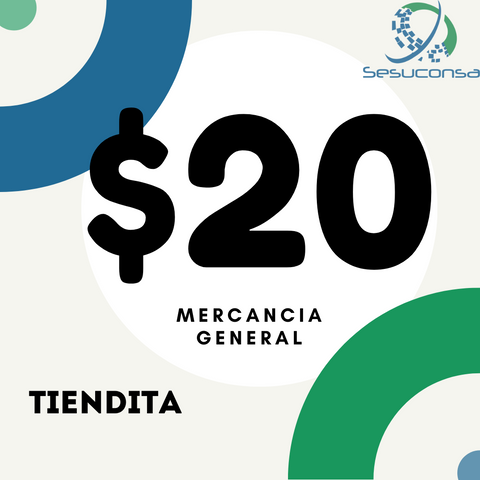 Tiendita Producto General $20