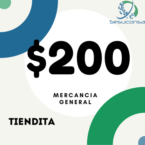 Tiendita Producto General $200