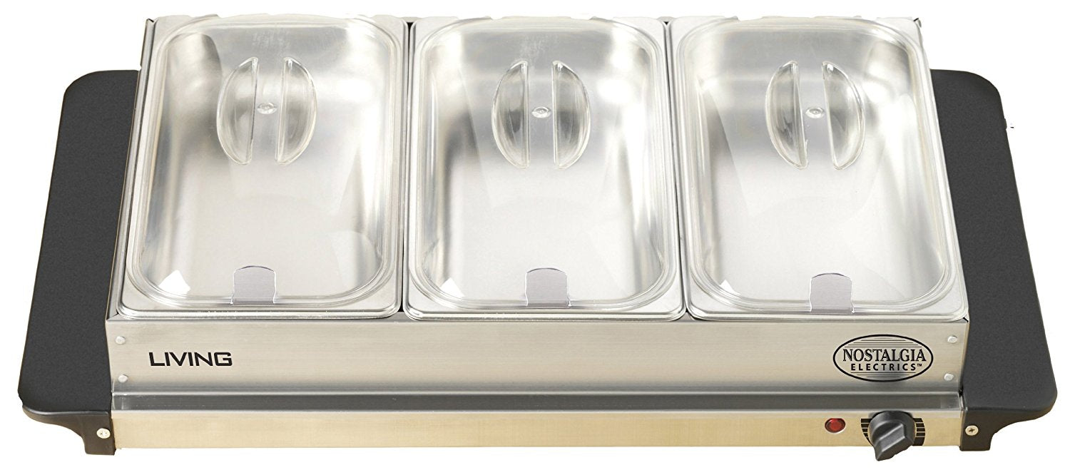 Servidor De Buffet De Bandeja De Calentamiento