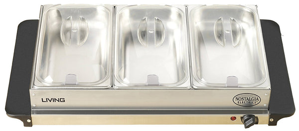 Servidor De Buffet De Bandeja De Calentamiento