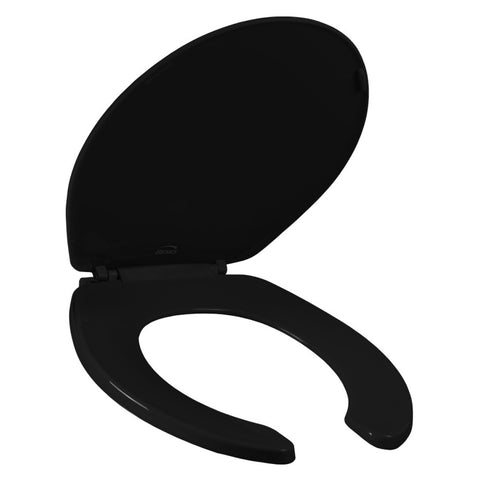 Asiento Baño Wc Redondo Real Confort Azul O Negro