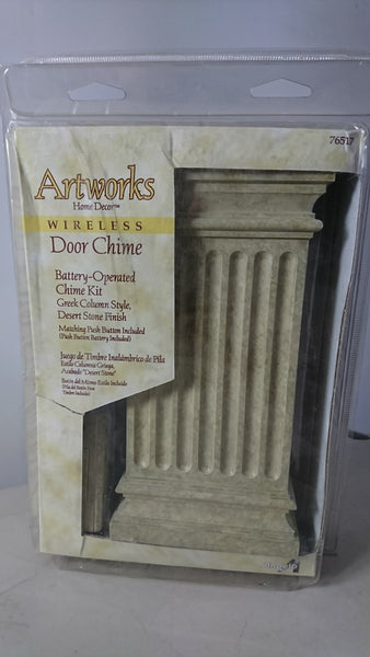 Timbre De Puerta Inalambrico Columna Griega Angelo 76517