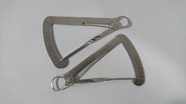 Paquete Calibrador De Cera Y Metal (caliper Analogico) 2pzas