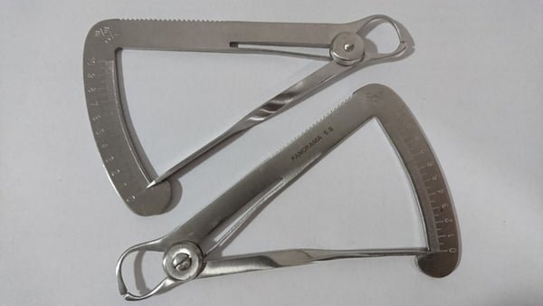 Paquete Calibrador De Cera Y Metal (caliper Analogico) 2pzas