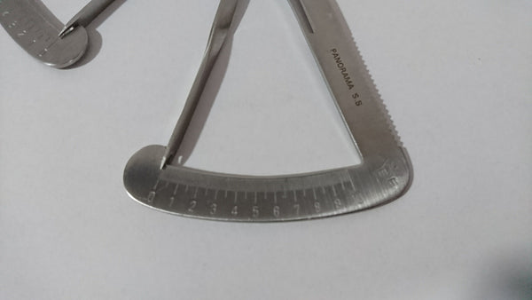 Paquete Calibrador De Cera Y Metal (caliper Analogico) 2pzas