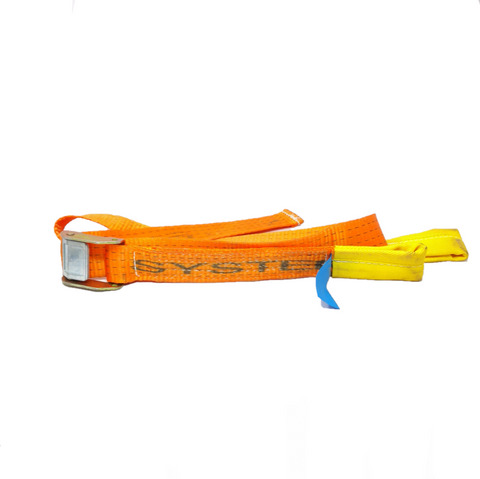 DOS Eslinga Plana Con Hebilla System 1.75 M X 5 Cm 50 Kd Naranja