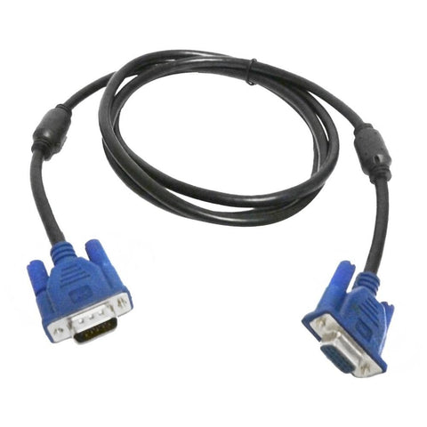 Cable Vga a Vga macho 1.5m Monitor PC pack 5 pzs