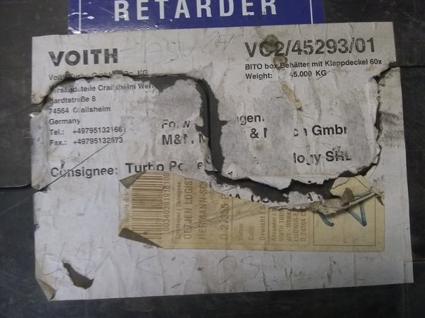 Retardador básico R 115 voith retarder camiones mercedes benz y Daimler AG