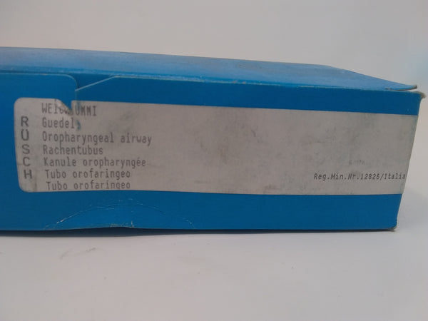 Tubo De Plastico Orofaringeo Rusch Guedel Negro
