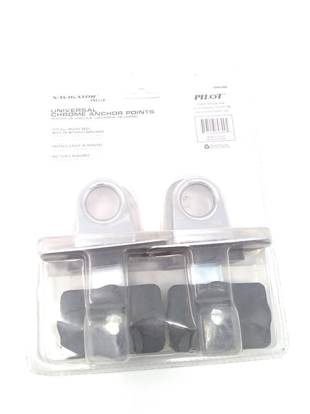 Puntos Anclaje Universal De Cromo Para Caja Pick Up Camionet