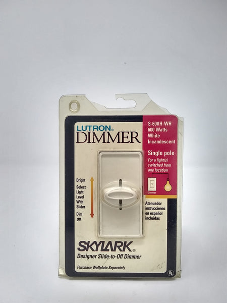 Dimmer Atenuador deslizable para apagar unipolar