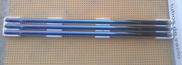 Tubo De Vidrio Al Vacío Calentador Solar 1800x58mm Repuesto BIOTEC SOLAR