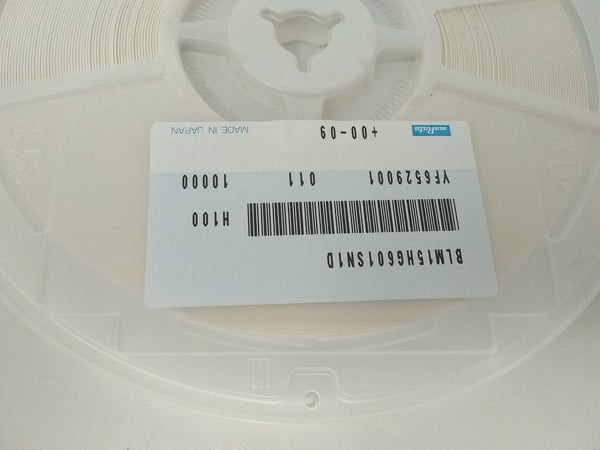 Rollo de Chip 600 OHMS Murata BLM15HG601SN1D 10000 PZA