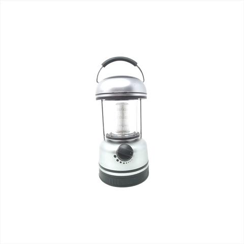 Linterna camping portatil de mano 12 luces Led regulable AC y Baterías