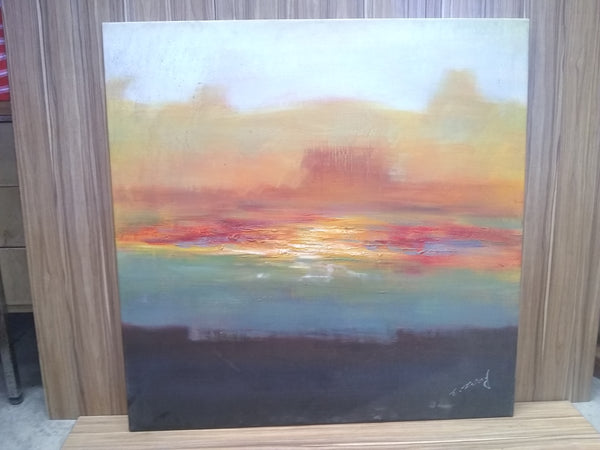 Lote Pinturas Cuadros De Arte Oleo Abstractos