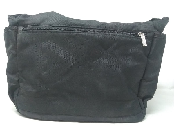 Pañalera Negra De Bolsa Con Cambiador Para Bebe