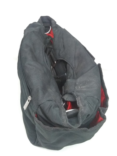 Pañalera Negra De Bolsa Con Cambiador Para Bebe