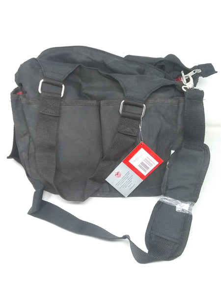 Pañalera Negra De Bolsa Con Cambiador Para Bebe