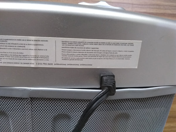 Trituradora de papel marca Aurora modelo AS650CM